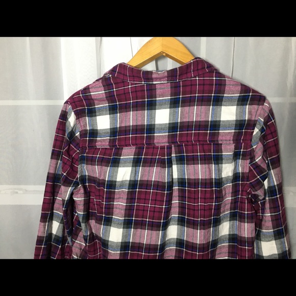Beach lunch lounge Flannel Shirt Size Medium - Picture 5 of 7